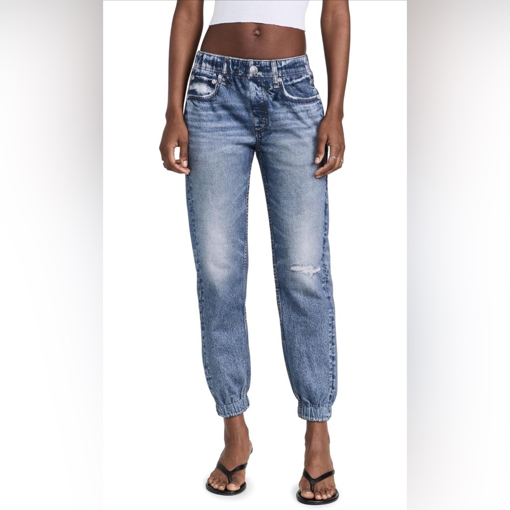 ❤️SOLD❤️ FRAME Denim Natoma Clean Cuff Elastic Ankle Jeans, size 26